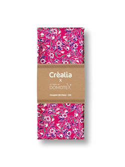 Coupon bague Domotex - Rose et Bleu - 2 mètres