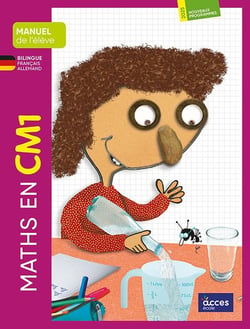 Maths en : CM1 - Manuel de l'élève bilingue