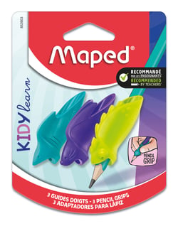 Lot de 3 guide doigts Maped - Kidy Learn