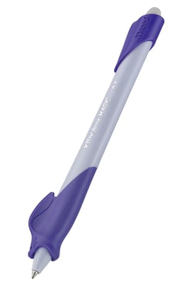 Stylo d'apprentissage effaçable Maped - Kidy Learn Magic - bleu - lapin