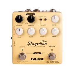 Préampli acoustique Nux - Looper - 3 effets
