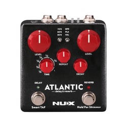  Delay & reverb Nux - Atlantic - 3 modes