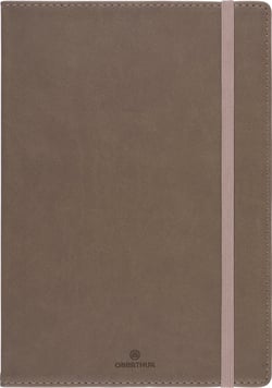 Carnet Oberthur - champagne - A5 14,8 x 21 cm - 200 pages lignées