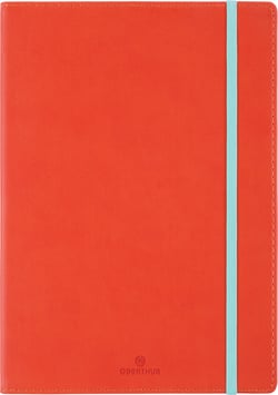 Carnet Oberthur - corail - A5 14,8 x 21 cm - 200 pages