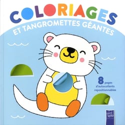 La loutre - Coloriages et tangromettes géantes