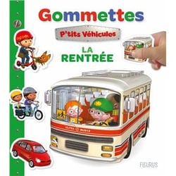 Mes premières gommettes P'tits véhicules - La rentrée