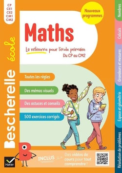 Bescherelle école : Maths - CP, CE1, CE2, CM1, CM2