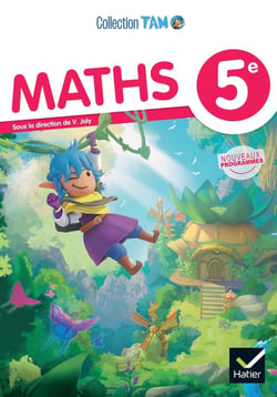 TAM : Maths - 5e - Livre élève (édition 2026)