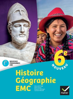 Histoire-Géographie-EMC - 6e - Livre élève (édition 2026)