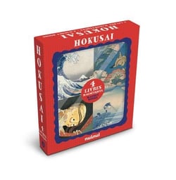 Hokusai : 4 livres magnétiques / 4 Magnet Books