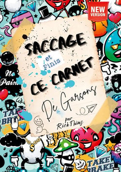 Saccage et finis ce carnet de garçons! : Livre à détruire pour ado, Défis créatifs et activités ludiques pour adolescents 12 13 14 16 ans - Journal intime déjanté, loisir créatif, idée cadeau original anniversaire Noël