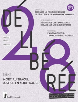 Revue délibérée n.28 : Santé/Souffrance au travail