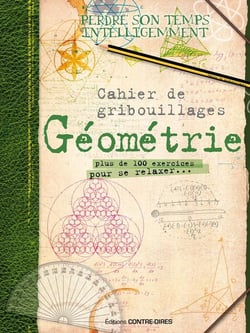 Cahier de gribouillages géométrie