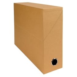 Boîte transfert Exacompta - papier toilé - couleurs assorties - vendu à l'unité