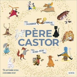 Calendrier familial Père Castor : De septembre à décembre (édition 2026/2027)
