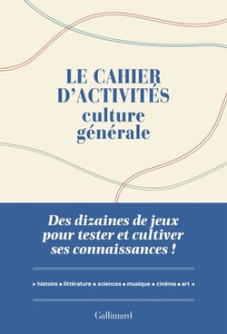 Le cahier d'activités culture générale