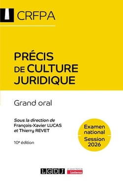 Précis de culture juridique : Examen national Session 2026 (10e édition)
