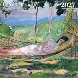 Calendrier 2027 Editions du Désastre - Art de la sieste - 30 x 30 cm