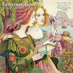 Calendrier 2027 Editions du Désastre - Lecture dans l'art - 30 x 30 cm