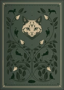 Grimoire vierge Chat