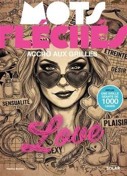Mots fléchés Love - Accro aux grilles