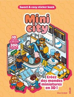 Mini cities - Sweet and cosy stickers book