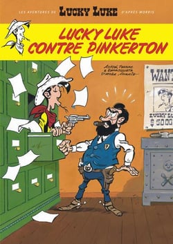 Les aventures de Lucky Luke d'après Morris Tome 4 : Lucky Luke contre Pinkerton