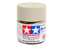 Mini pot de peinture acrylique 10 ml pour maquette T2M - XF55 havane mat 81755