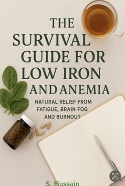 The Survival Guide For Low Iron And Anemia: Natural Relief from Fatigue, Brain Fog &amp; Burnout