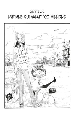 One Piece édition originale - Chapitre 232 - L'homme qui valait 100 millions