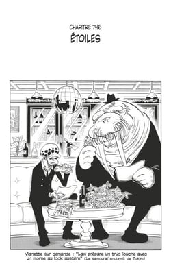 One Piece édition originale - Chapitre 746 - Étoiles