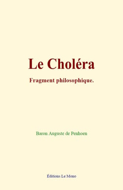 Le Choléra - Fragment philosophique