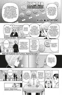 Hunter X Hunter - Tome 39 - Chapitre 404 - Chapitre 404