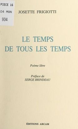 Le temps de tous les temps - Poème libre