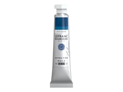 Peinture à l'huile Lefranc Bourgeois - Extra-fine - 20ml - Bleu saphir