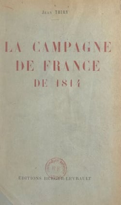 La campagne de France de 1814