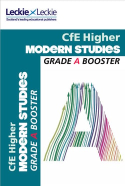 Higher Modern Studies Grade Booster for SQA Exam Revision - Maximise Marks and Minimise Mistakes to Achieve Your Best Possible Mark