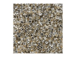 Perles Miyuki Delicas 11/0 - Tube de 7 g - Color DB-1211 transparent silver lined - Créalia