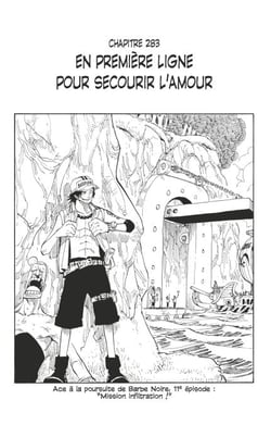 One Piece édition originale - Chapitre 283 - En première ligne pour secourir l'amour