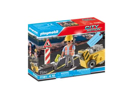 Playmobil® - Ouvrier avec scie de sol - 71185 - Playmobil® City Action