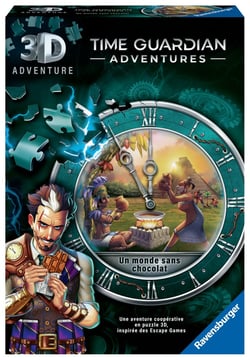Puzzle 3D - Time Guardian Adventures - Un monde sans chocolat