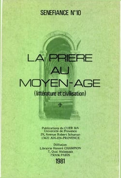 La prière au Moyen Âge - Littérature et civilisation