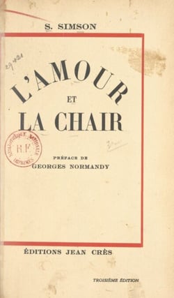 L'amour et la chair