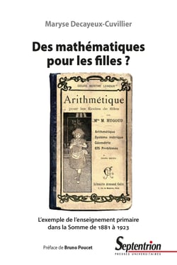 Des mathématiques pour les filles ? - L’exemple de l’enseignement primaire de la Somme de 1881 à 1923