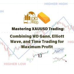 Mastering Xauusd Trading (Combining WD Gann,Elliot Wave and Time trading for Maximum Profit)