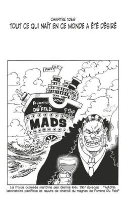 One Piece édition originale - Chapitre 1069 - Tout ce qui naît en ce monde a été désiré