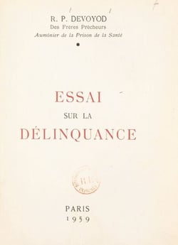 Essai sur la délinquance