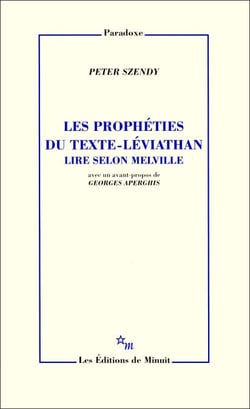 Les Prophéties du texte-Léviathan. Lire selon Melville