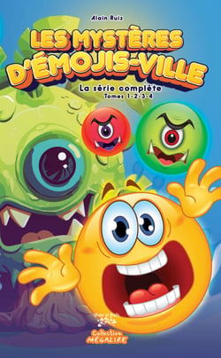 LES MYSTÈRES D'EMOJIS-VILLE - La série complète - Tomes 1-2-3-4