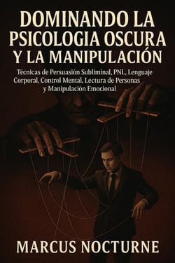 Dominando la Psicología Oscura y la Manipulación: Técnicas de Persuasión Subliminal, PNL, Lenguaje Corporal, Control Mental, Lectura de Personas y Manipulación Emocional